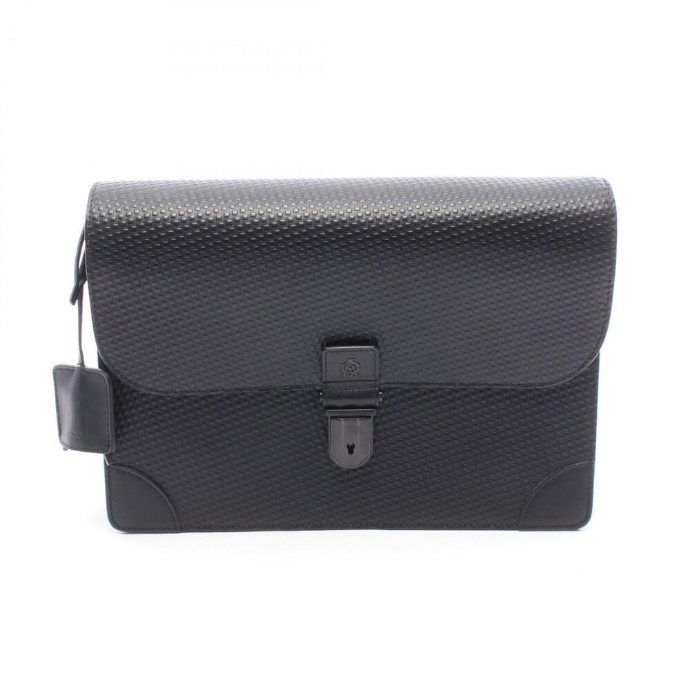Dunhill Men's Leather Clutch Bag/Handbag (Black)